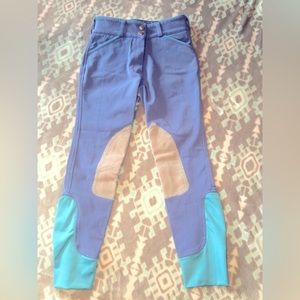 Dover Girls Blue Riding Breech sz 10